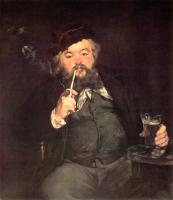 Manet, Edouard - Le Bon Bock(A Good Glass of Beer. , Study of Emile Bellot)